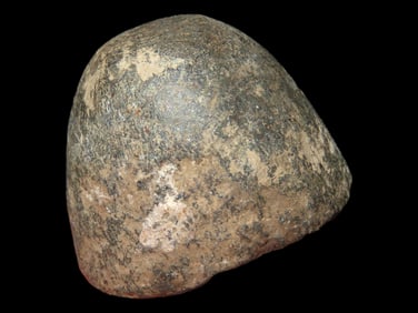 1 1/2" Cone Green Hardstone, Adams Co., Illinois