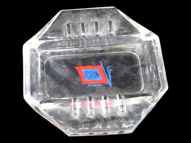 Wabash Flag Ashtray