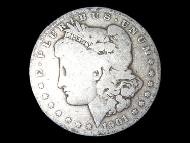 1901 Morgan Silver Dollar