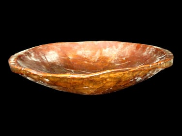 Well Used 26 1/2" Bread Bowl, Wood, Late 19th Century