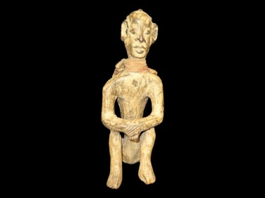 Tribal Statue Art, Ewe People of Togo / Congo Africa, 14 1/2" Tall,