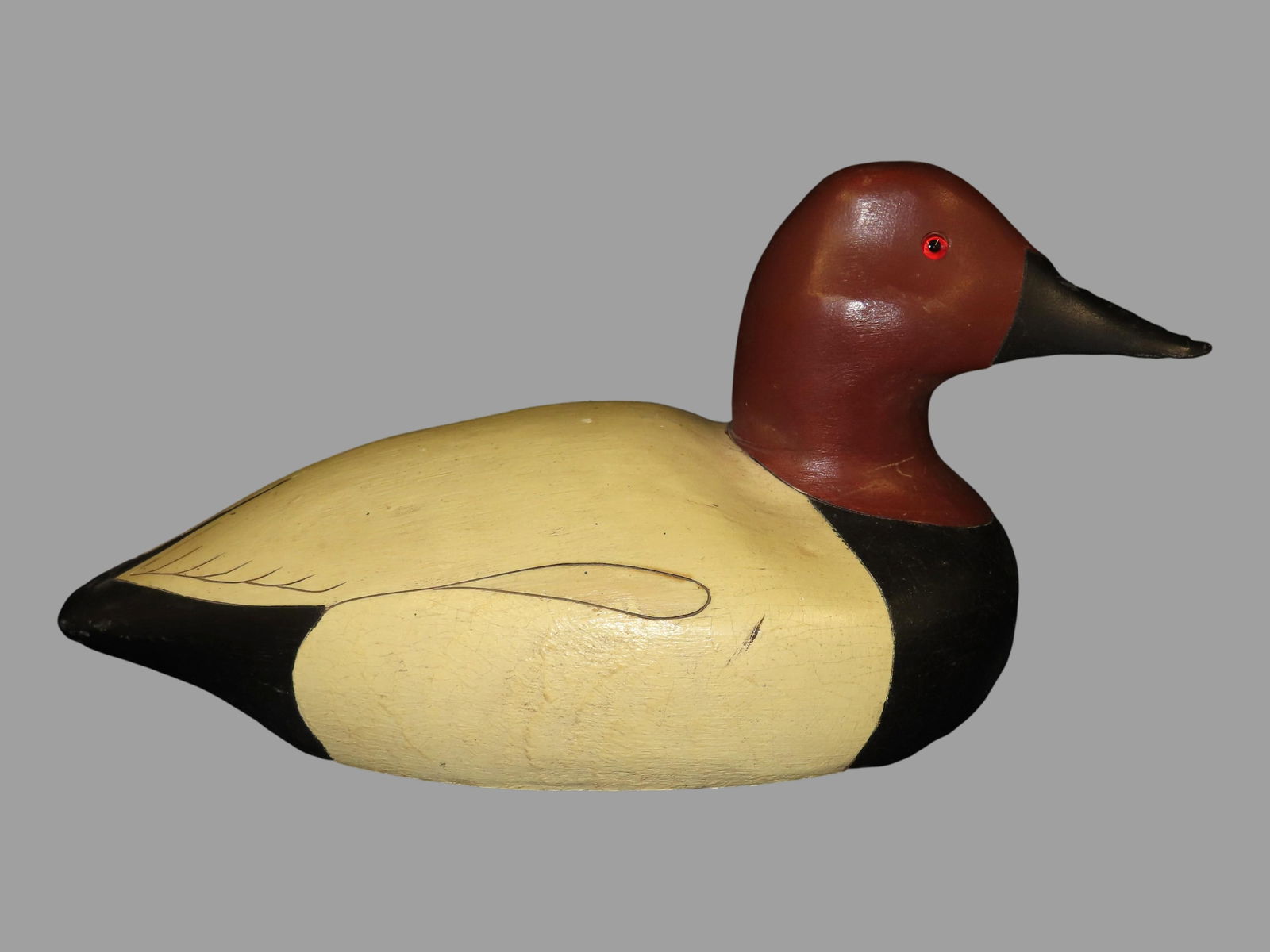 Canvasback Duck Decoy 14" Long (1 of 13)