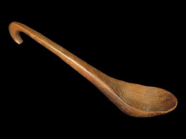 Iroquois Spoon, Northeast Coast 12 3/6" Long