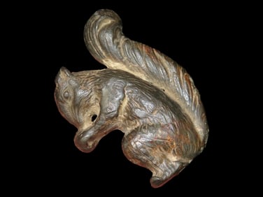 2 1/2" Cast Iron Squirrel Finial