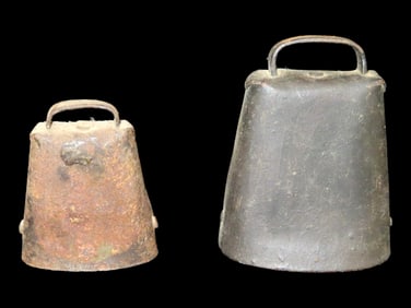 Antique Cow bell Set of 2