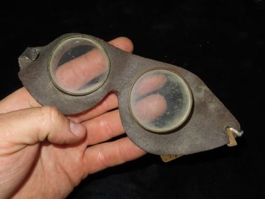 Very Early Aviator Goggles
