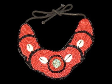 Amazingly Beaded Tibet Nepal Choker Necklace