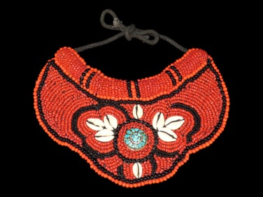 Amazingly Beaded Tibet Nepal Choker Necklace