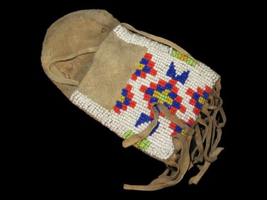 Native American Beaded Medicine Possibilities bag