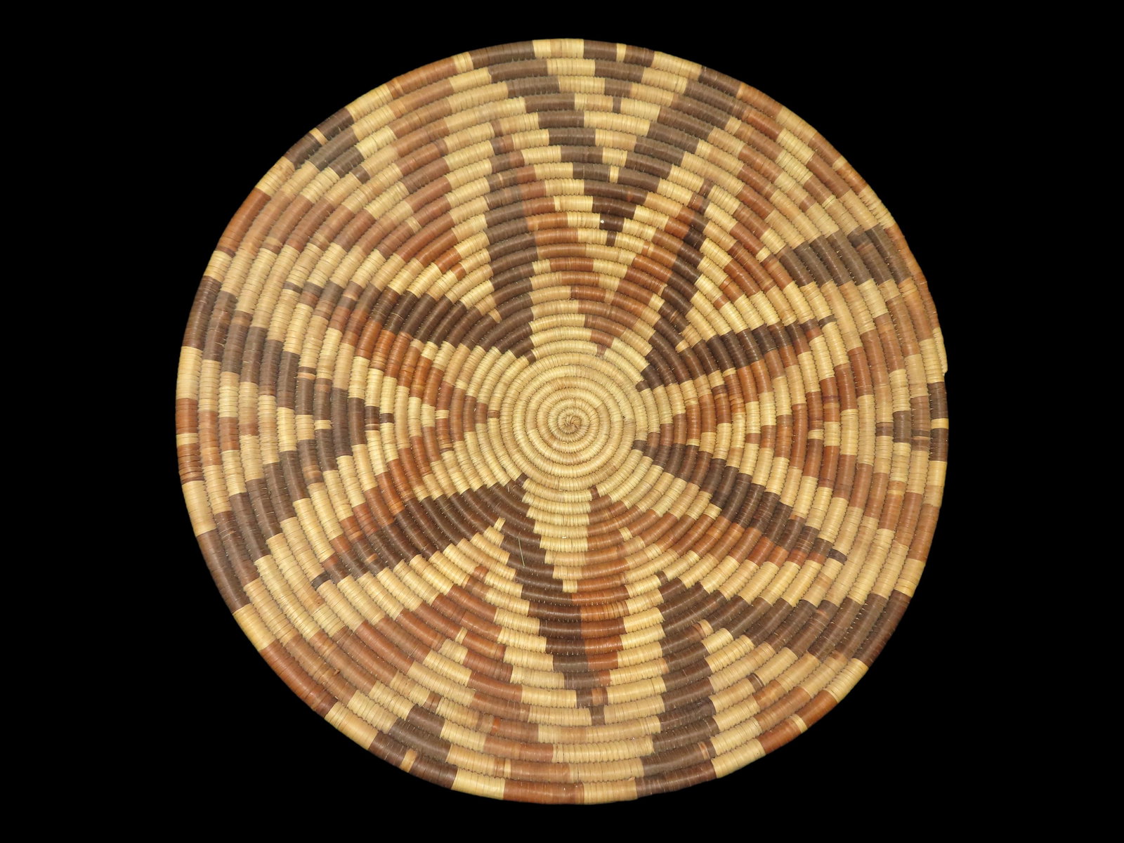 16" Basket, Native American: 16" Basket, Native American