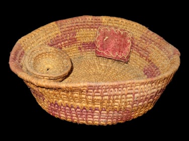 7 x 2 1/4" Native American Basket