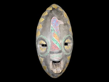 14 3/4" Cameroon Wooden Mask