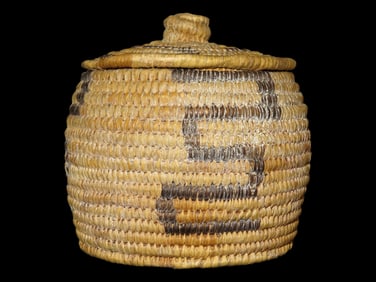 Tohono O"odham Coil Basket