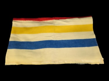 Hudson Bay Style Wool Blanket (Originality Unknown)