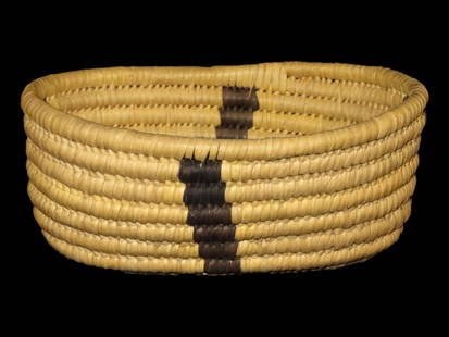 Papaco Basket Bowl Native American (check spelling??): Papaco Basket Bowl Native American (check spelling??)