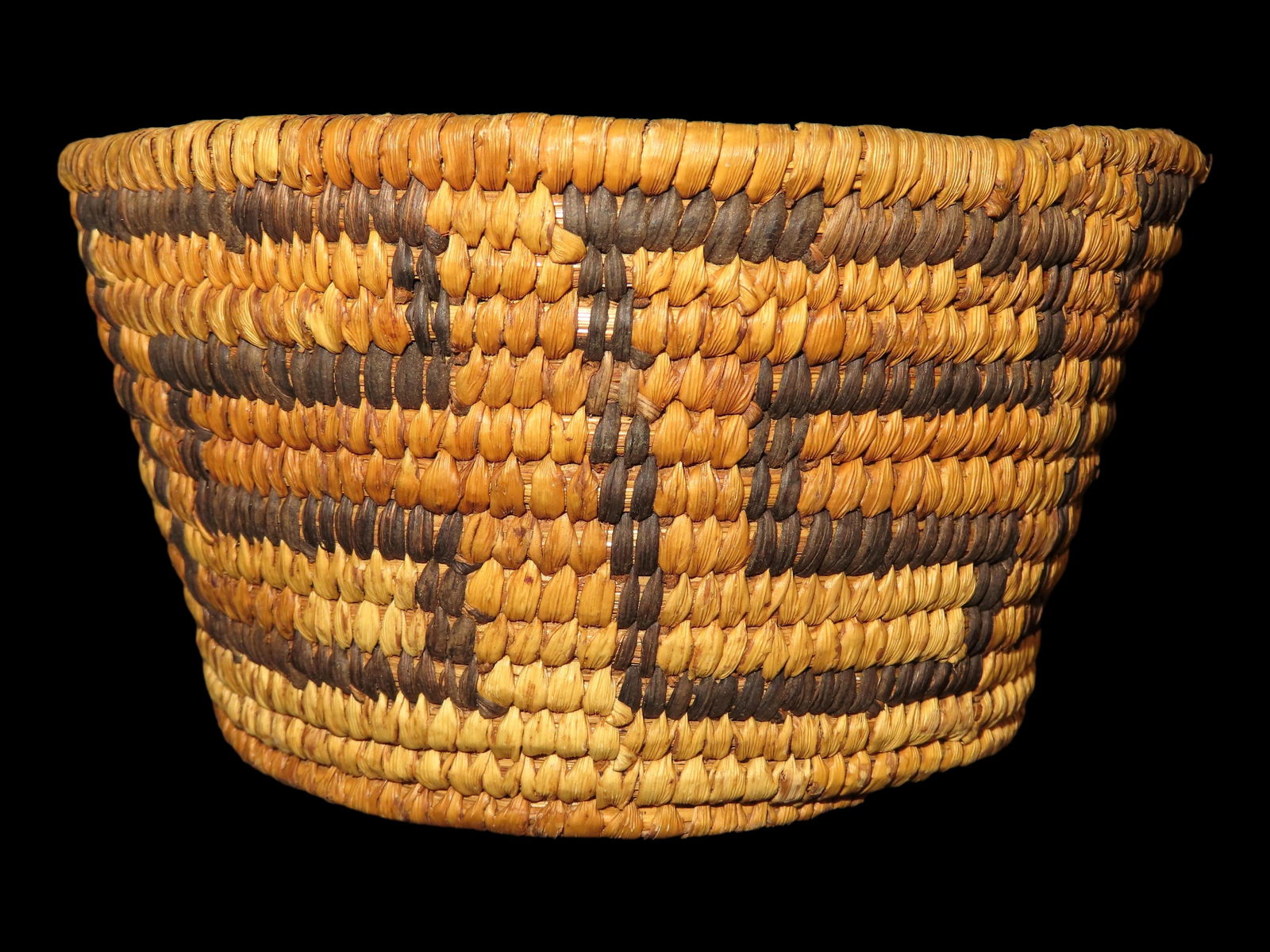 6 5/8" 3 3/8" Pima Basket: 6 5/8" 3 3/8" Pima Basket