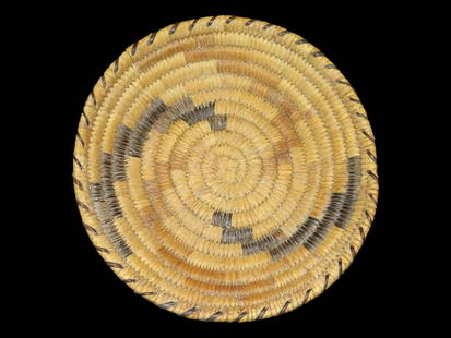Native American Indian Papago Basket From The Tohono O"odham Tribe: Native American Indian Papago Basket From The Tohono O"odham Tribe