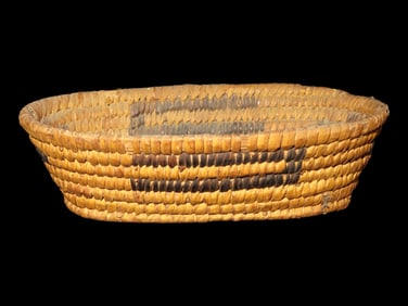 6 1/2" x 2" Pima Canoe Basket