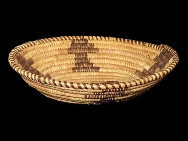 8 3/4" by 2" Papago Basket