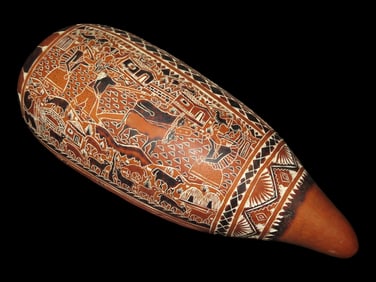 10 1/4" Peruvian Engraved Gord