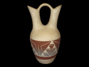 9 1/2" x 5" Native American Wedding Vase