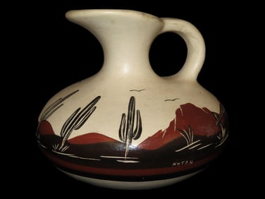 Native American Navajo Style Wedding Pitcher