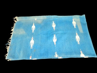 80" x 44" Native American Bird Rug