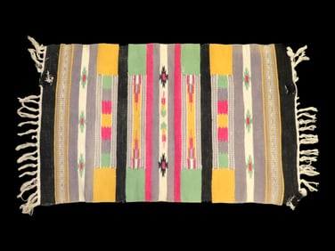 34" x 21" Native American Blanket