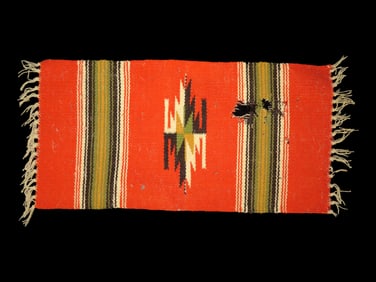19 3/4" x 9 3/4" Native American Blanket