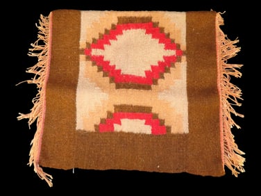 30 1/2" x 16 1/2" Native American Blanket