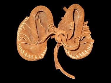 Pair of 4 5/8" Moccasins