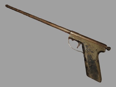 16" Antique Single Shot Hurricane German Pistol
