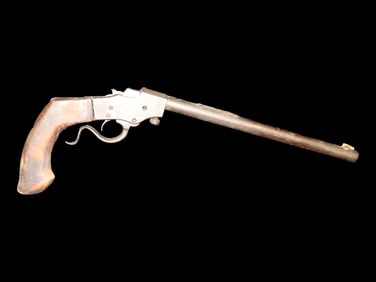 20" Homemade Antique Single Shot Small Caliber Pistol
