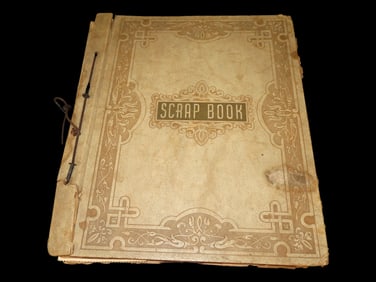 World War II Era Scrapbook of Newspaper and Magazine Articles and Photos
