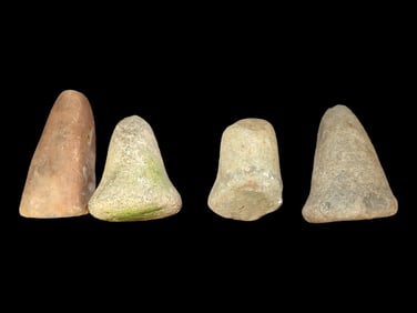 Group of Miscellaneous Hardstone Implements-i.e. Axes, Celts, Pestles, Gameballs, Mauls,