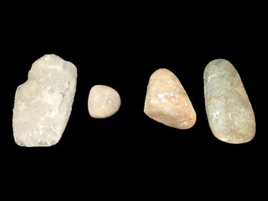 Group of Miscellaneous Hardstone Implements-i.e. Axes, Celts, Pestles, Gameballs, Mauls,