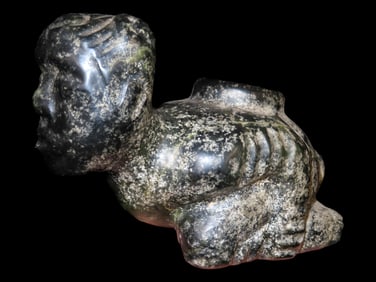 5 1/2" Han Dynasty Bound Human Pipe