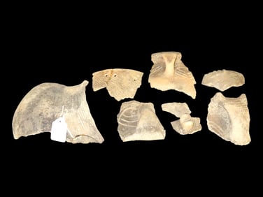 Collection of Pottery Sherds found in South Dakota- "Sack Pot"