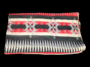 72" x 60" Hand Woven Native American Blanket