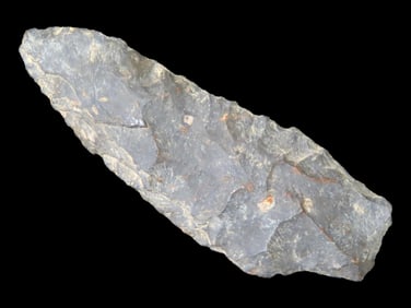 3 3/4" Rhyolite Worked Down Square Stem Pt., Wisconsin
