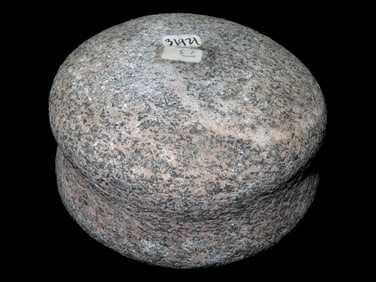 3 3/4" Waco Sinker, These stones were typically crafted by Native Americans and used to weigh down
