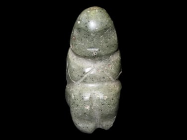 3 3/4" Mezcala Kneeling Figure Statue Pre-Columbian, South America