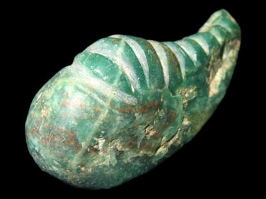 1 5/8" Lizard Effigy Pendant, Made of Jade, China