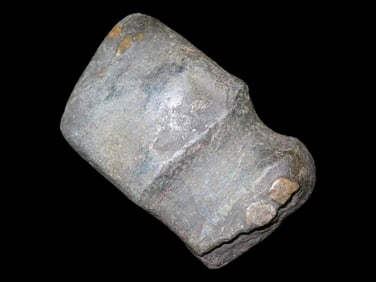 4 1/4" Highly Polished Full Grooved Axe, West Virginia, Possibly Conglomerate material