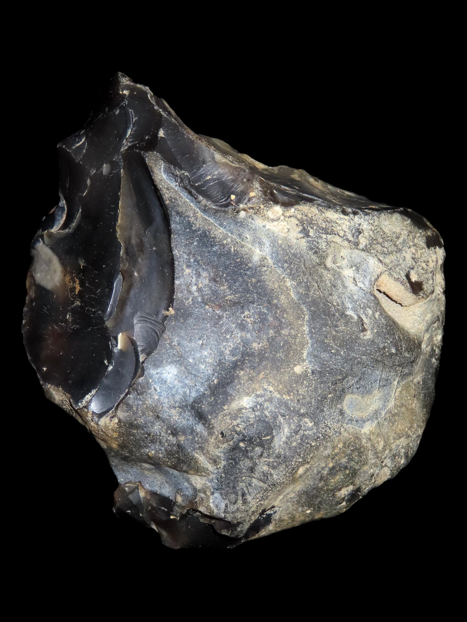 5" Achulean Lower Paleolithic Biface/Hand Axe, 300,000-350,000 Years BP, found Northfleet, Kent, (1 of 5)
