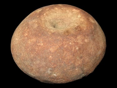 2 7/8" Pre-Columbian Stone Bead, Europe