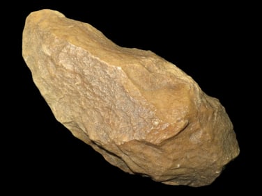7 1/2" Achulean Paleolithic Hand Axe, Early Man, 300,000-350,000 Years BP