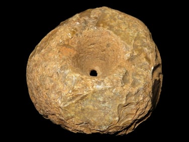 2 3/16" Flint Neolithic Bead, Sahara Desert