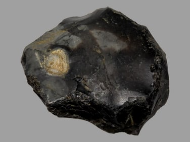 3 3/4" Discoidal Biface, Made of Flint, 40,000-60,000 years old