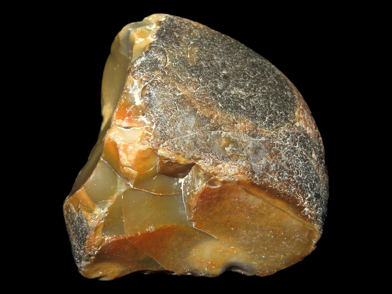 2 5/8" Mousterian  Lower Paleolithic Hand Axe, 400,000 years old (1 of 4)